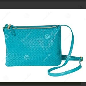 Teal Oriflame Crossbody Bag